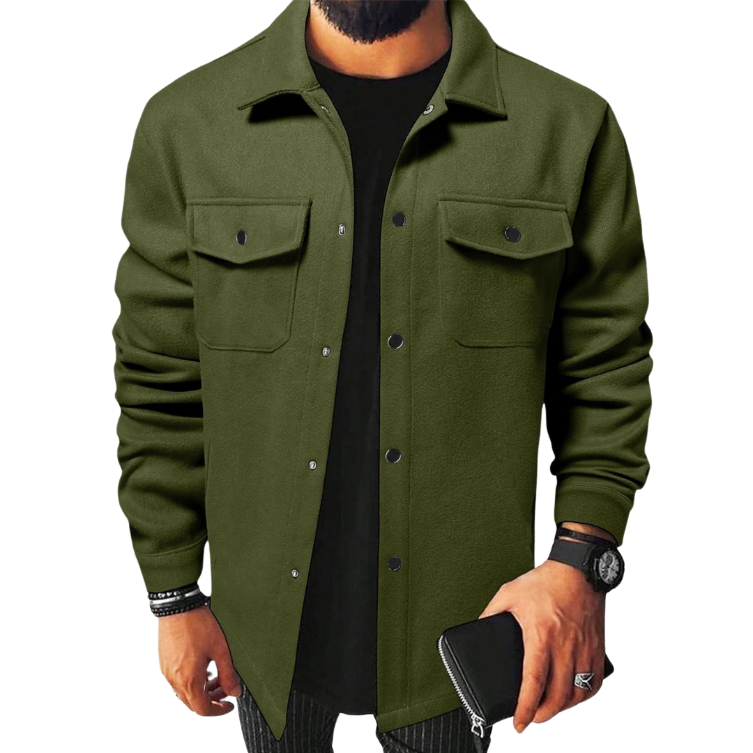 Flynn® | Classic Shirt Jacket For Men