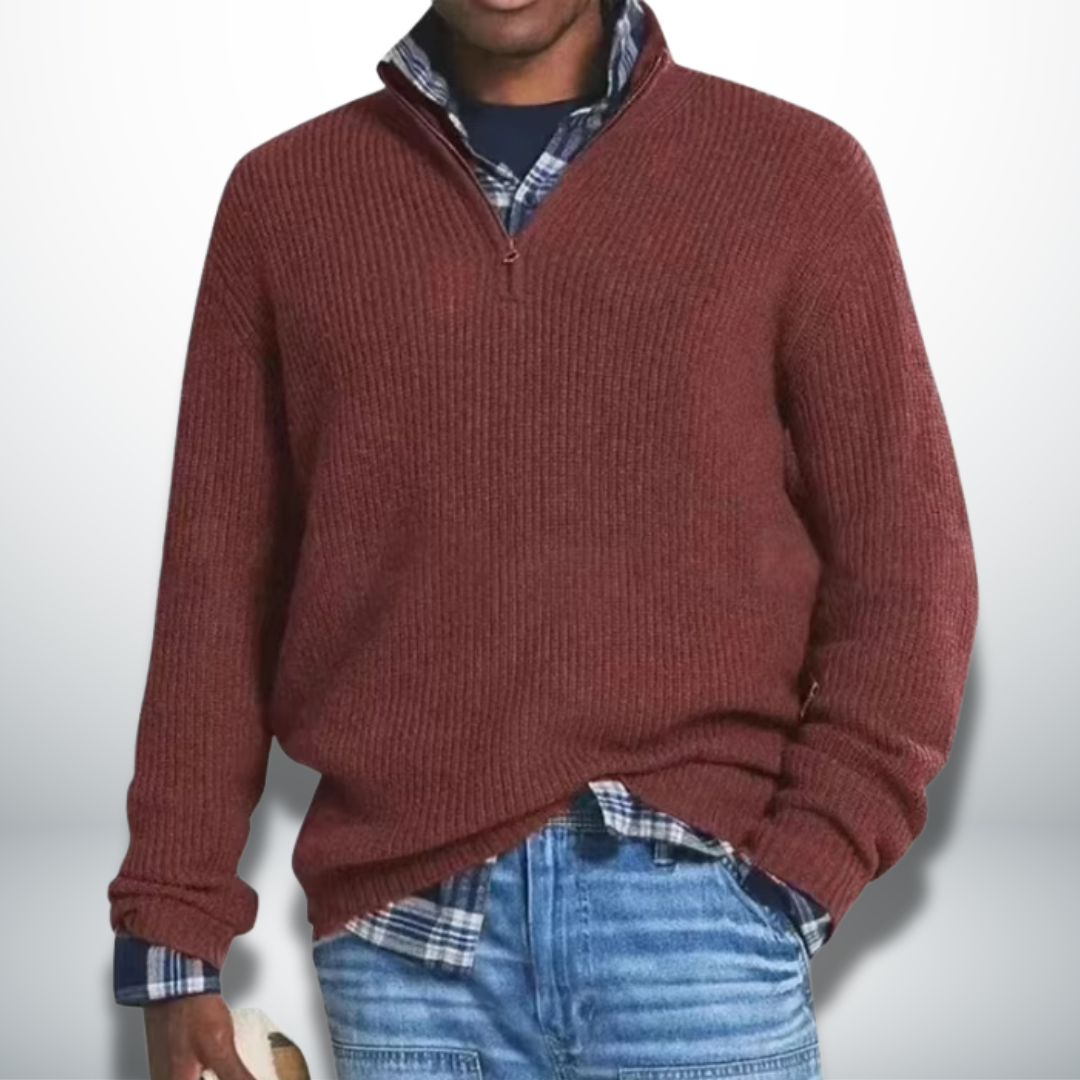 Camilo® | Warm sweater with collar