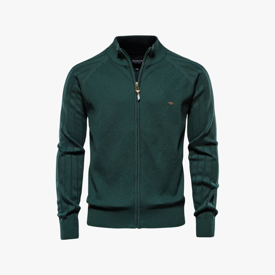 Carson® | Solid Men Zipper