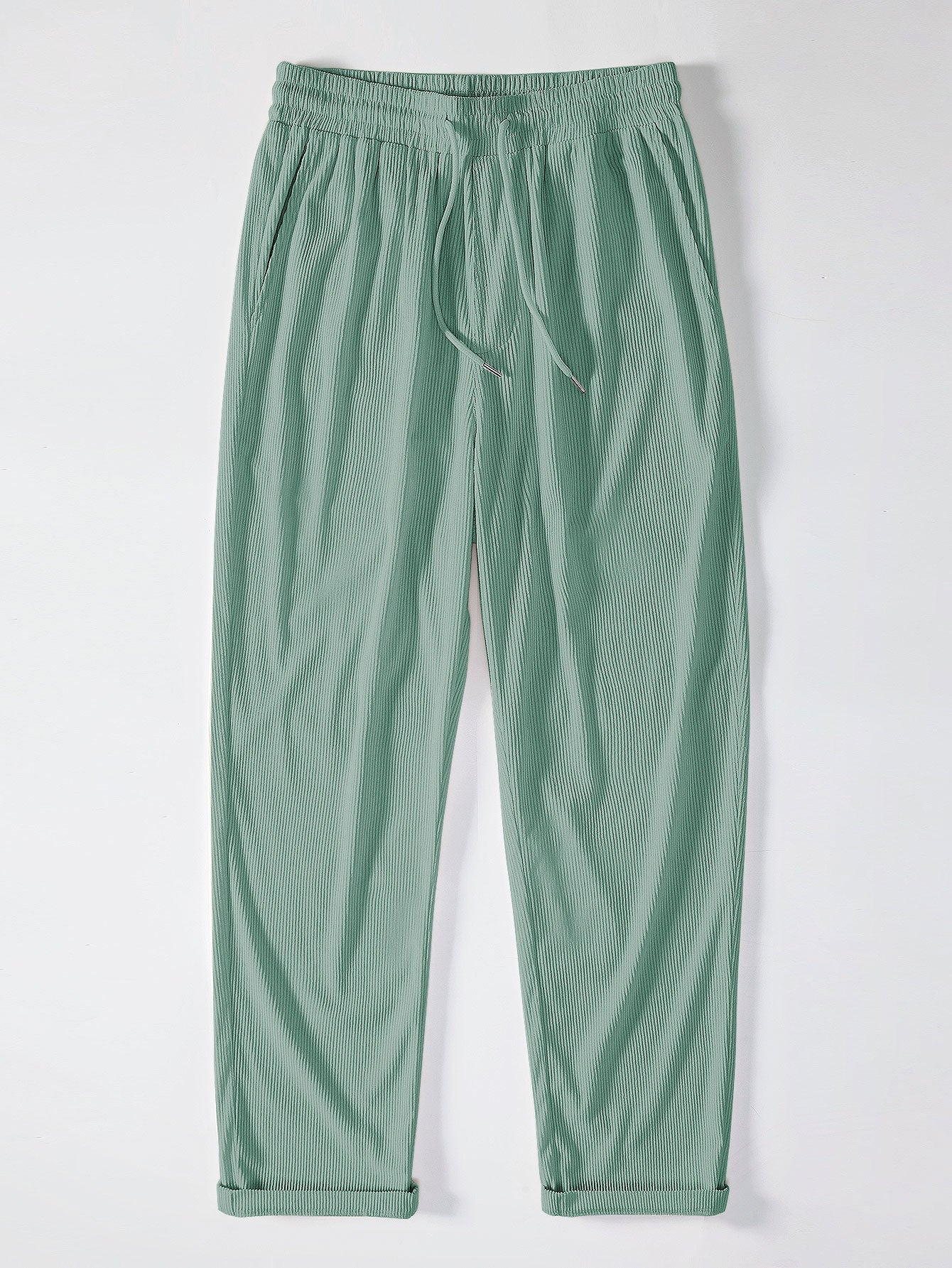 Bernardo® | Corduroy Button Up Short Sleeved Shirt & Straight Leg Corduroy Pants