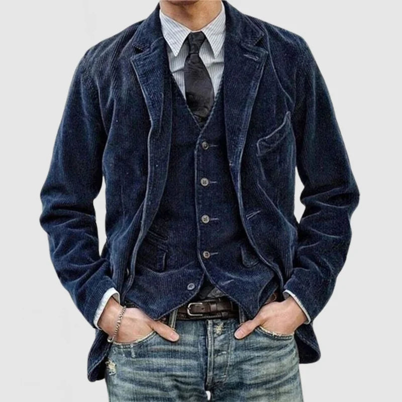 Thiago® | Corduroy Blazer And Waistcoat