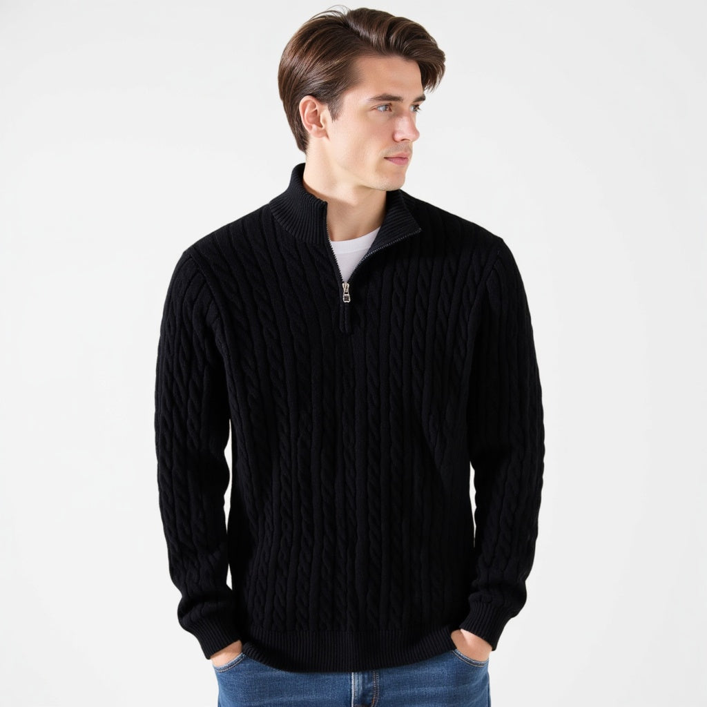 Zane® | Luxury Sweater With Zipper