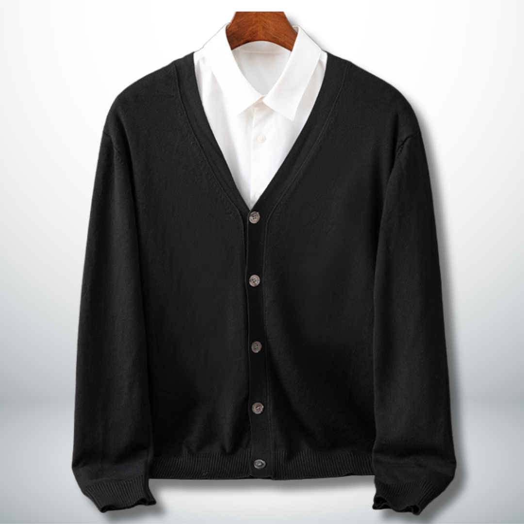 Américo® | Minimal and elegant cardigan for men
