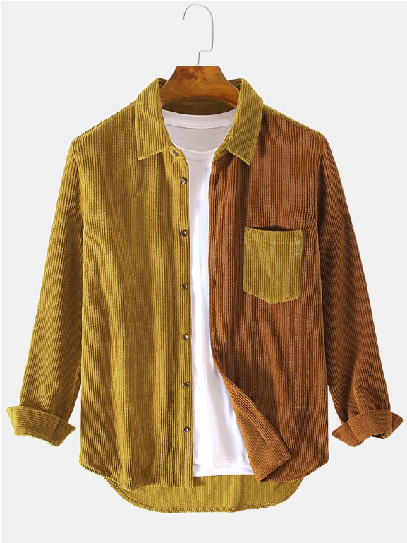 Lorne® | Patchwork Shirt With Buttons For Spring