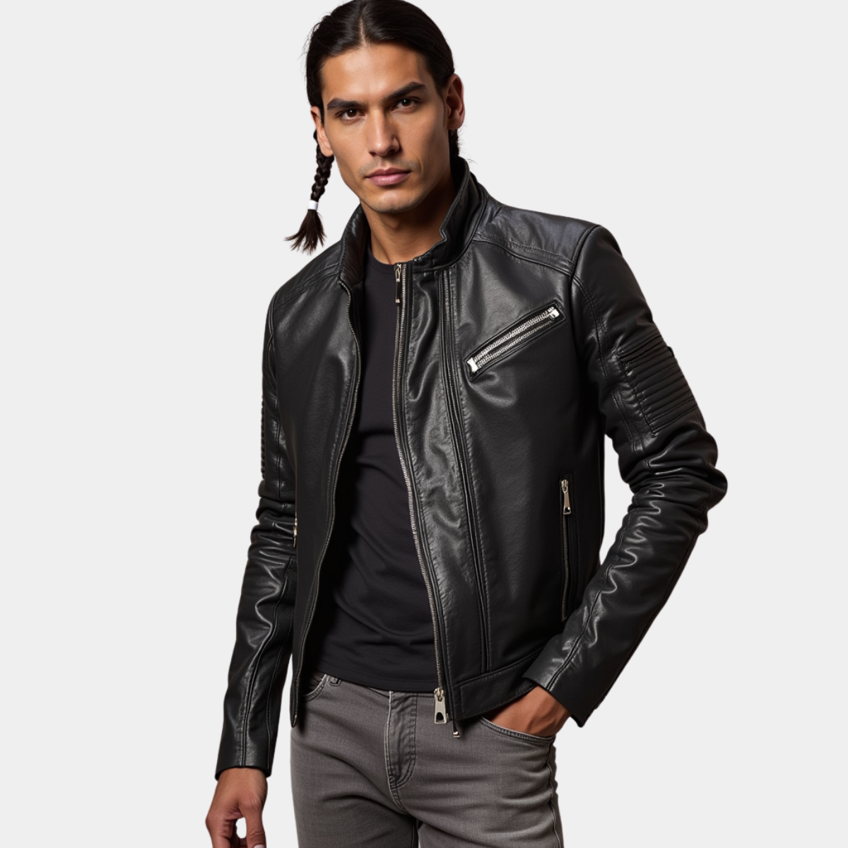 Diego® | Casual Leather Jacket
