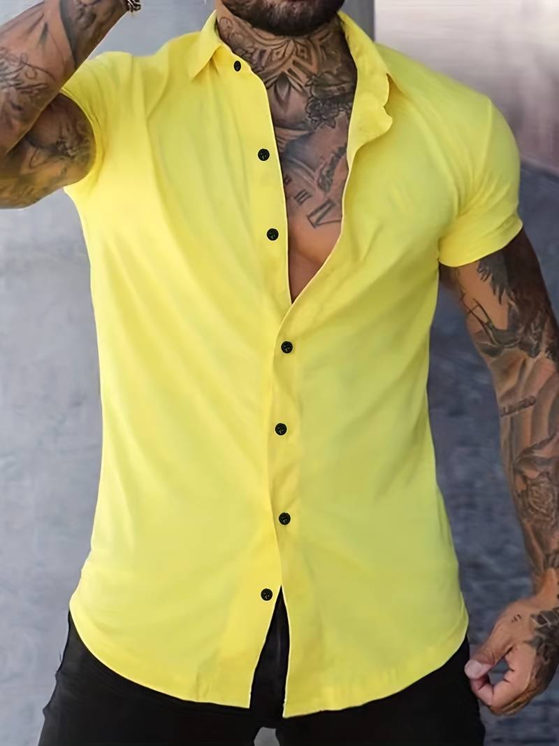 Louella® | Casual Short Sleeve Shirt For Men