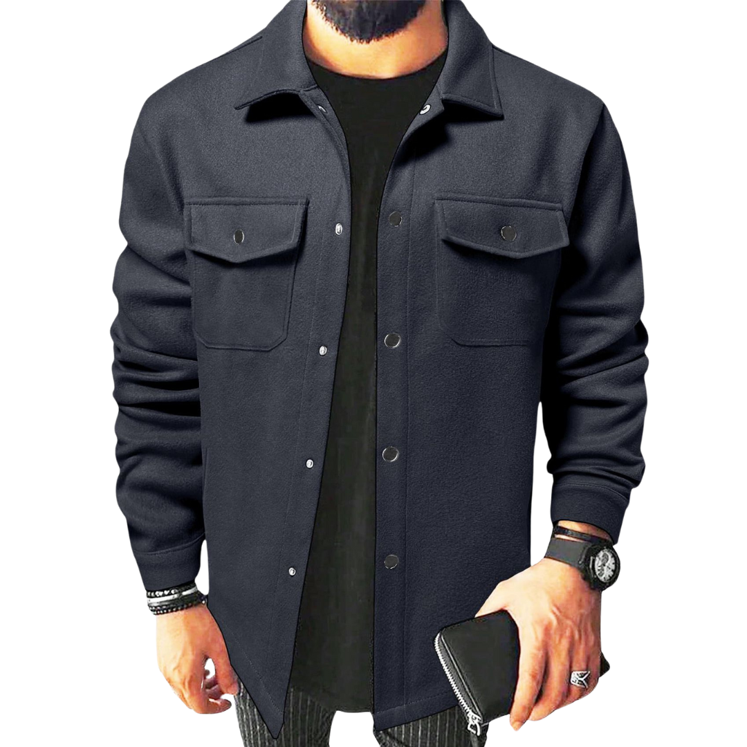 Flynn® | Classic Shirt Jacket For Men