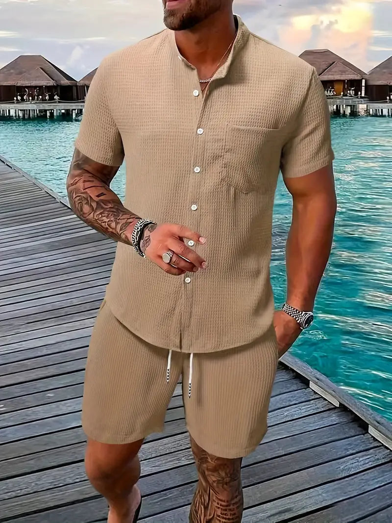 Gareth® | Waffle Casual Set