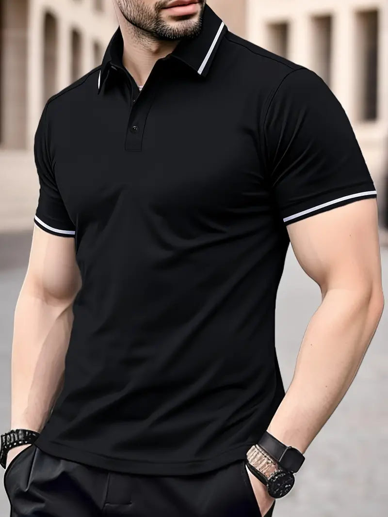 Lovell® | Breathable Golf Shirt With A Regular Fit For Spring
