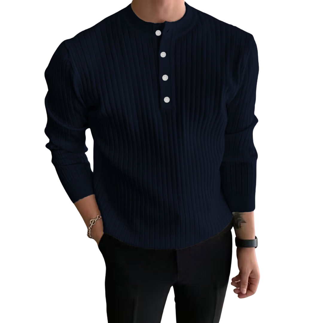 Fox® | Buttoned Sweater For Men