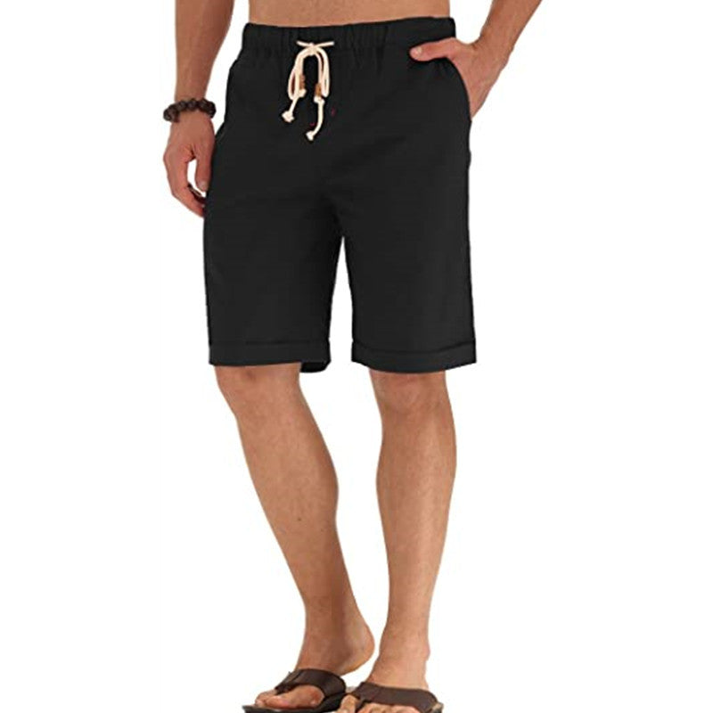 Wilson® | Classic Linen Shorts With Drawstring