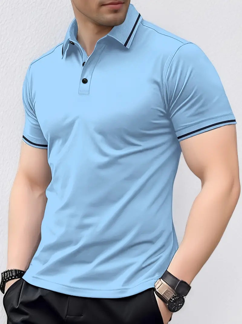 Lovell® | Breathable Golf Shirt With A Regular Fit For Spring