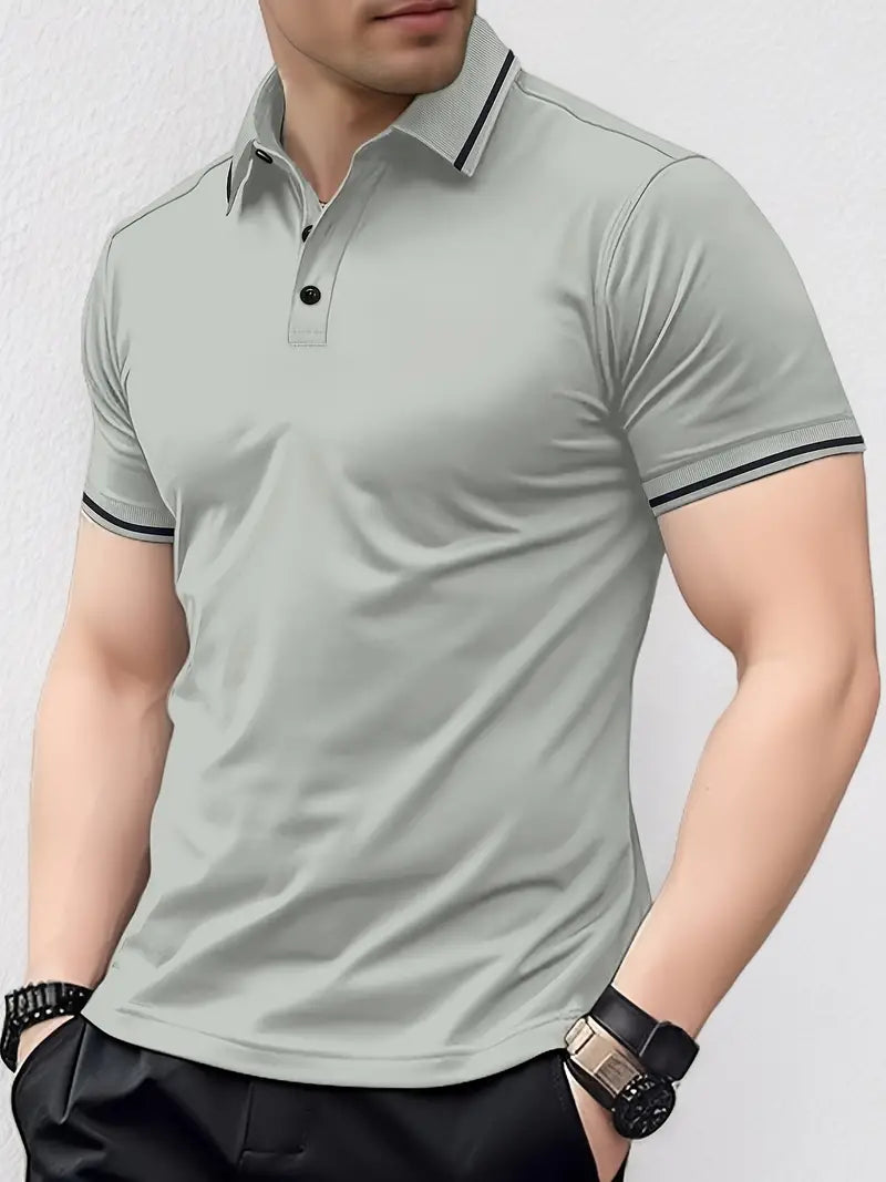 Lovell® | Breathable Golf Shirt With A Regular Fit For Spring