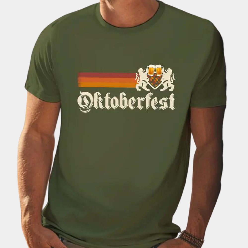 Aaron® | Festive Oktoberfest Casual Shirt