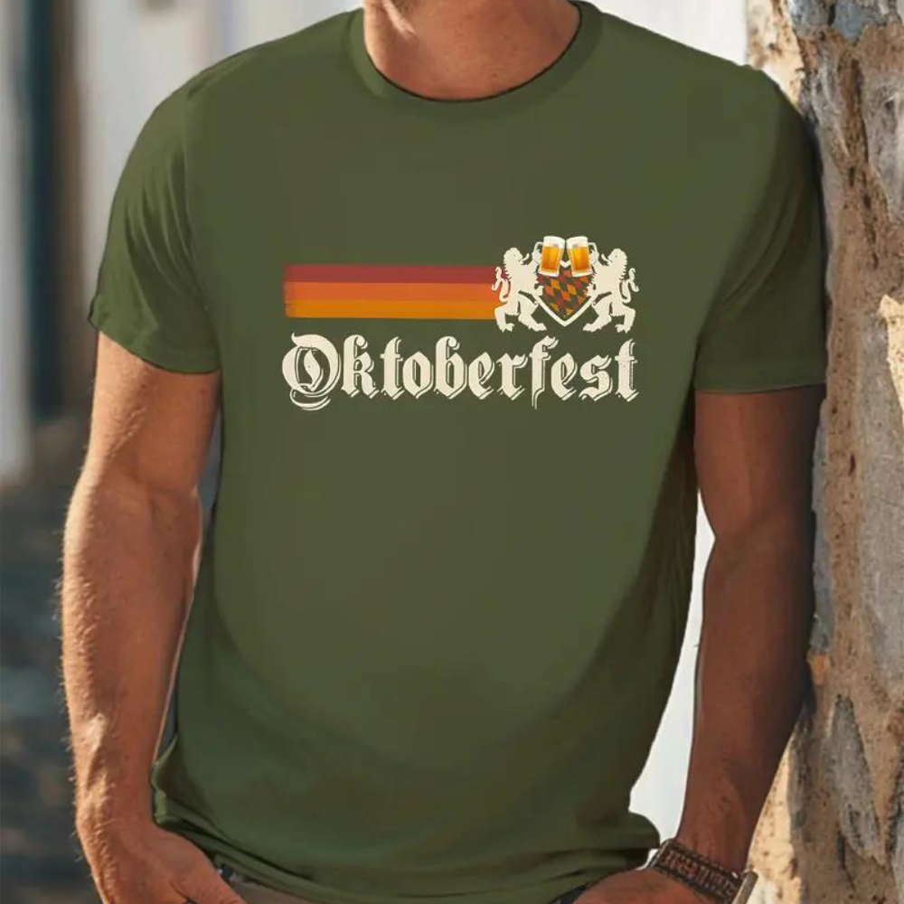 Aaron® | Festive Oktoberfest Casual Shirt