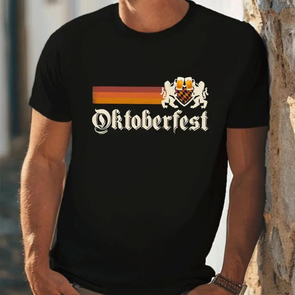 Aaron® | Festive Oktoberfest Casual Shirt
