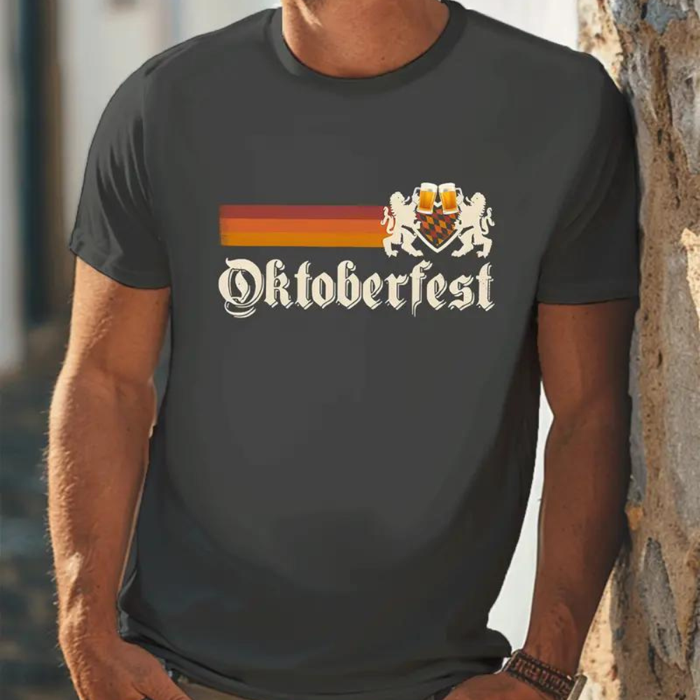 Aaron® | Festive Oktoberfest Casual Shirt