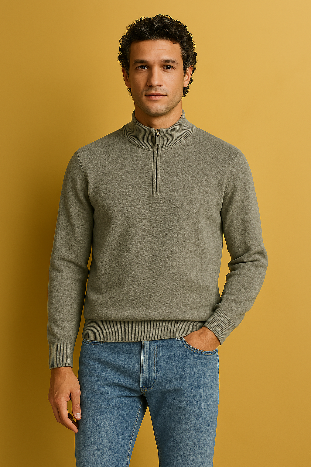 Claudio® | Valente Merino Half-Zip