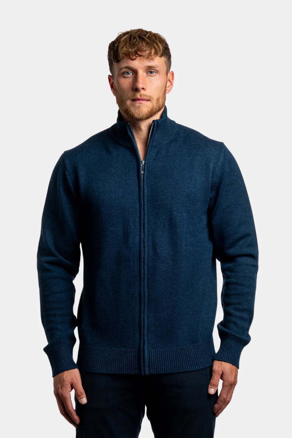 Leo® | Luxury woolen zipper vest
