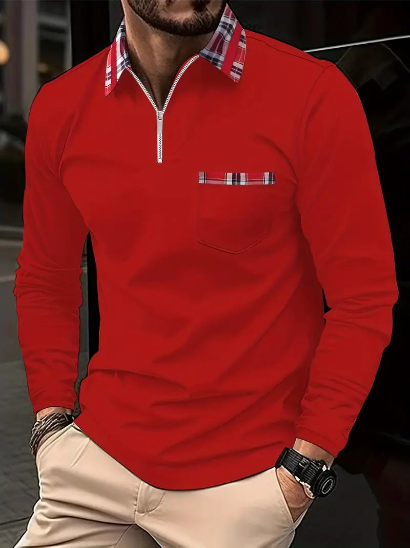 Loye® | Casual Long Sleeve Shirt In Vintage Style