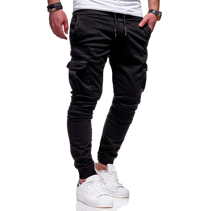 Yusuf® | Solid Color Casual Drawstring Sweatpants