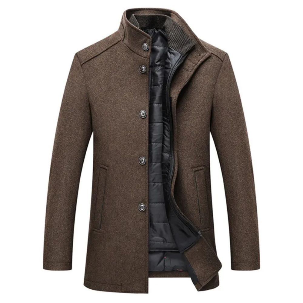 Emmerich® | Elegant Warm Men'S Coat Made Of Wool