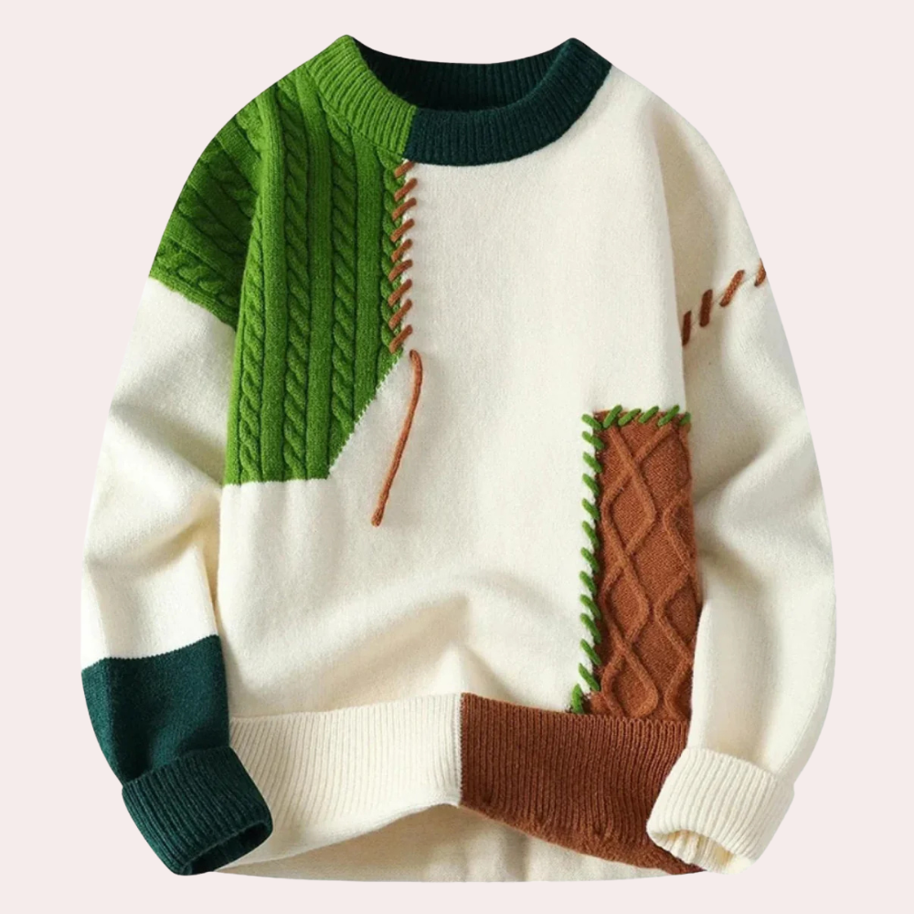Silvano® | Fashionable knitted sweater for men