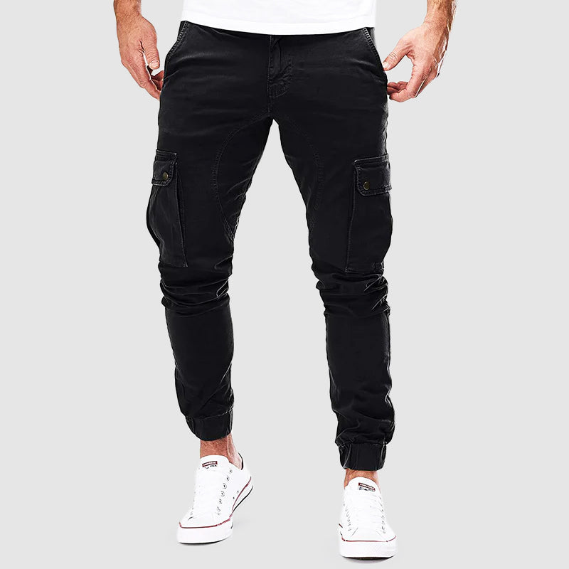 Felicísimo® | Beige Slim Cargo Pants