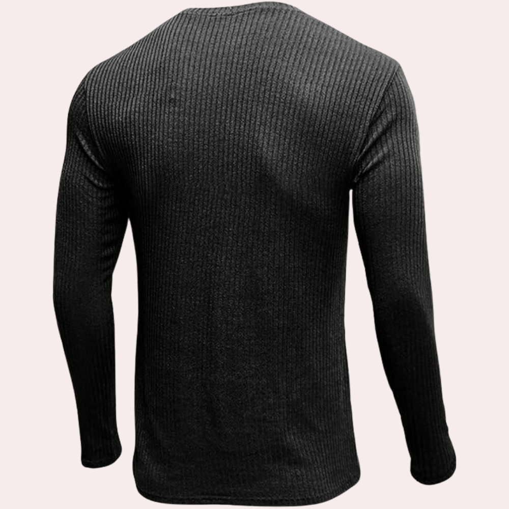 Simón® | Rib-knit sweater for men