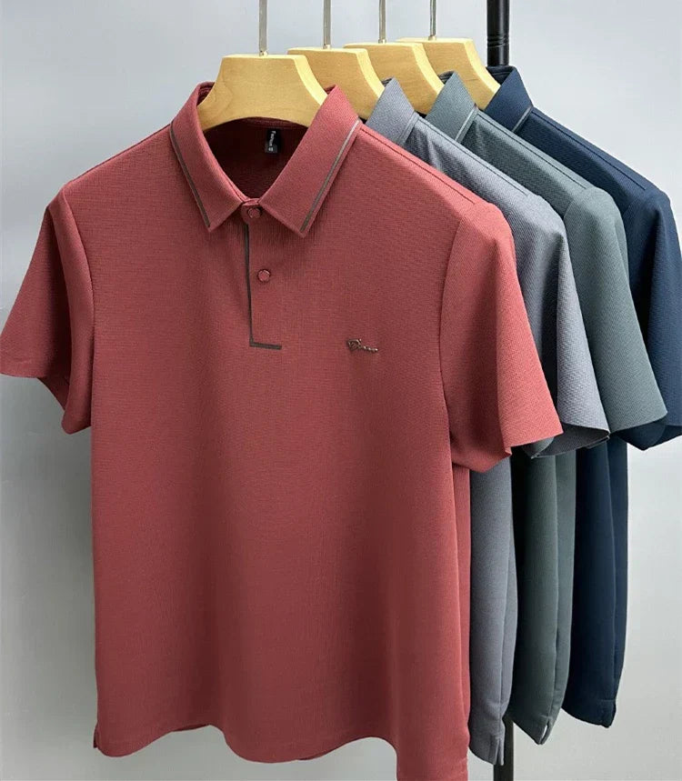 Riley® | Silk Polo shirt