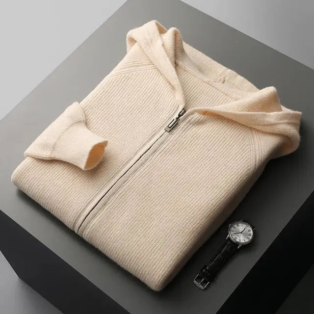 Ennis® | Cashmere Zipped Hoodie