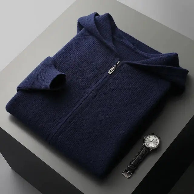 Ennis® | Cashmere Zipped Hoodie