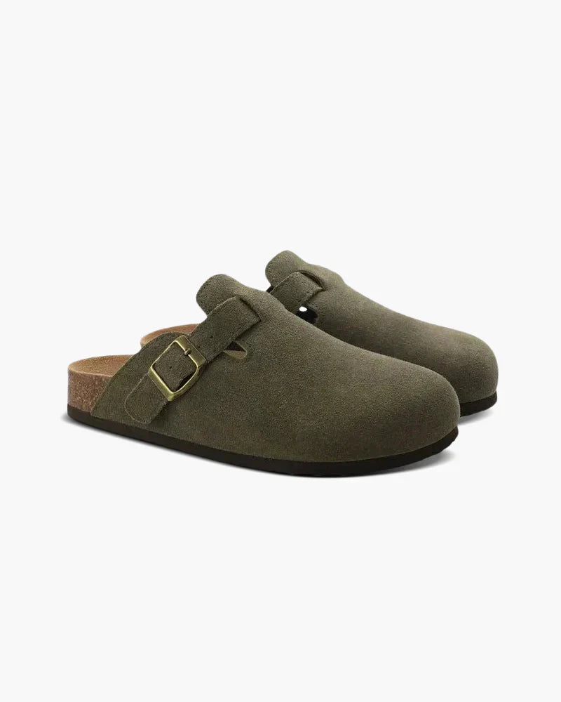 Zaqueo® | Old Money Suede Clogs