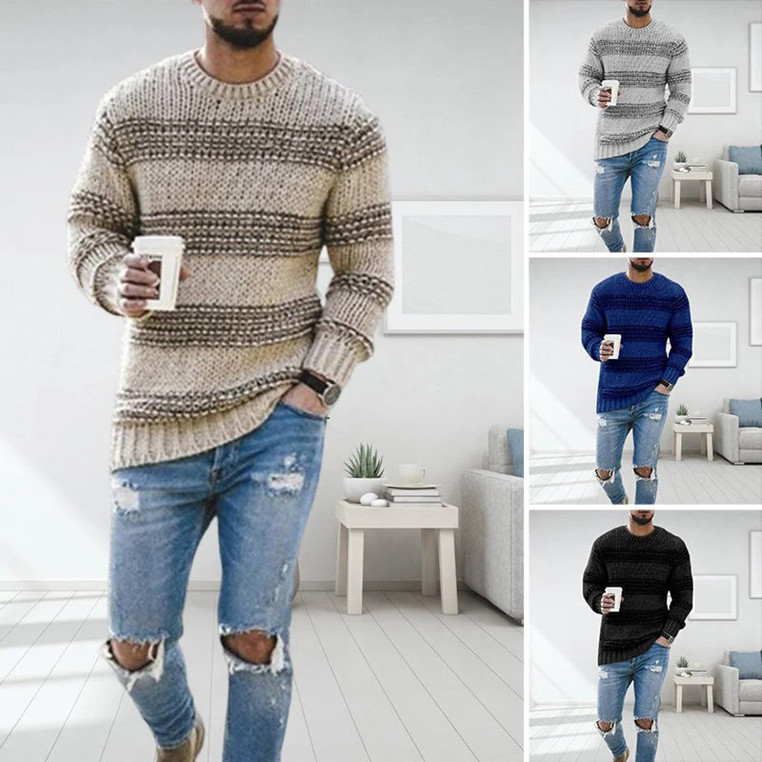 Oscar® | Chunky Knit Norwegian Sweater For Men