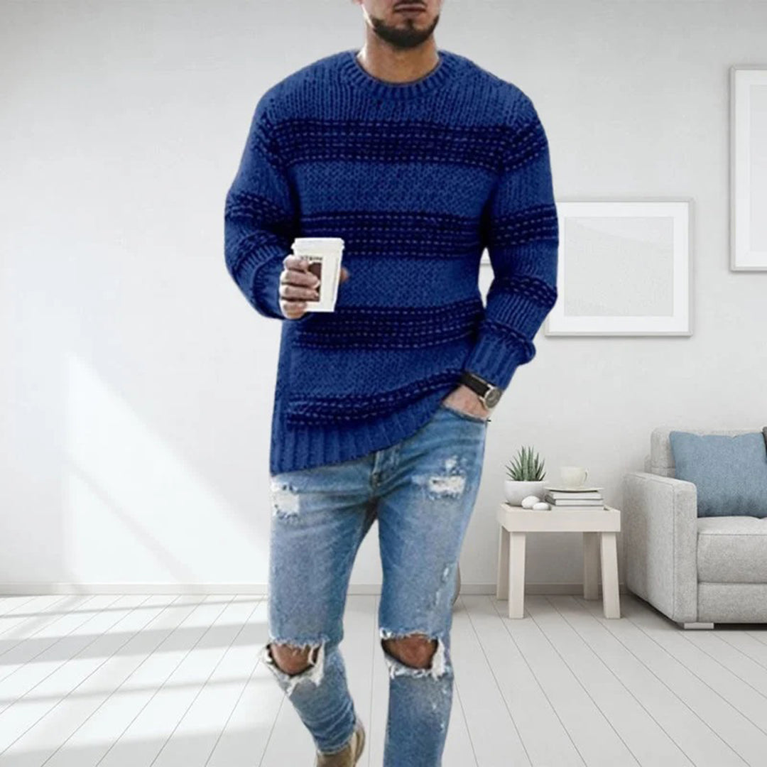 Oscar® | Chunky Knit Norwegian Sweater For Men