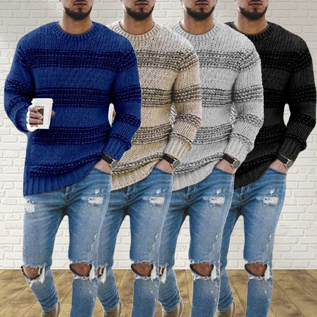 Oscar® | Chunky Knit Norwegian Sweater For Men
