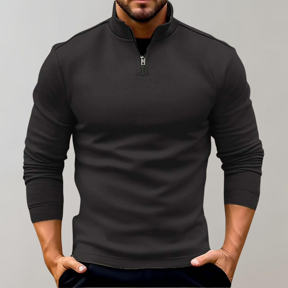Thomas® | Men's zip-up sweater
