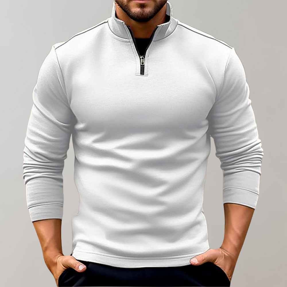 Thomas® | Men's zip-up sweater