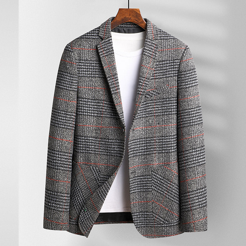 Aimar® | Royal Wool Herringbone Blazer