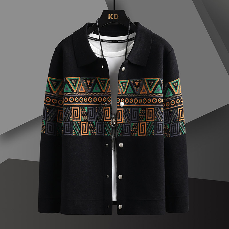 Alejandro® | Mosaic Collar Knit Jacket