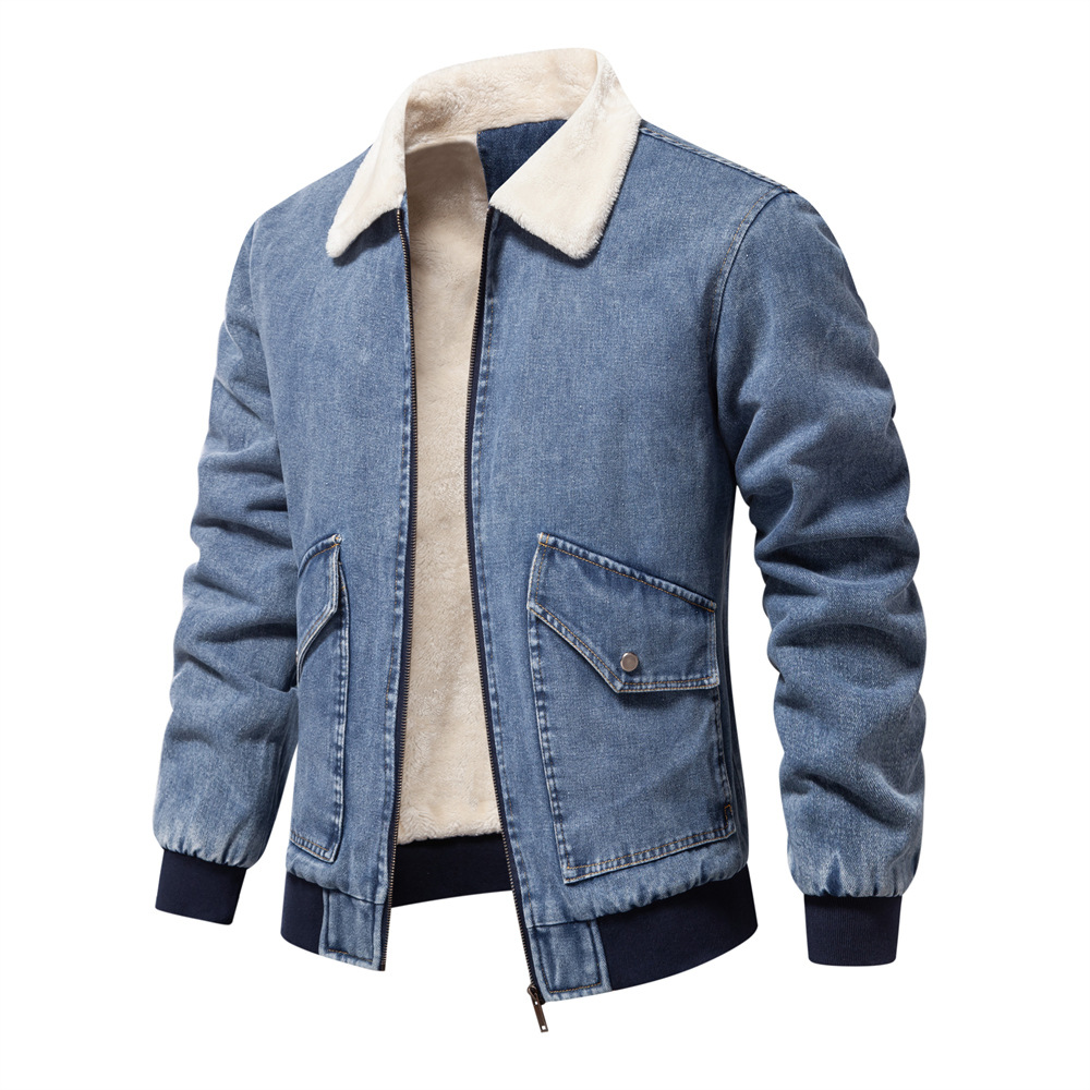 Fernando® | Jackson Denim Sherpa Jacket