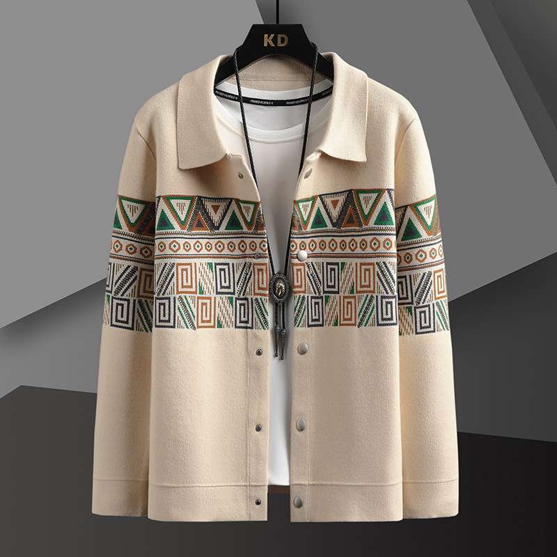 Alejandro® | Mosaic Collar Knit Jacket
