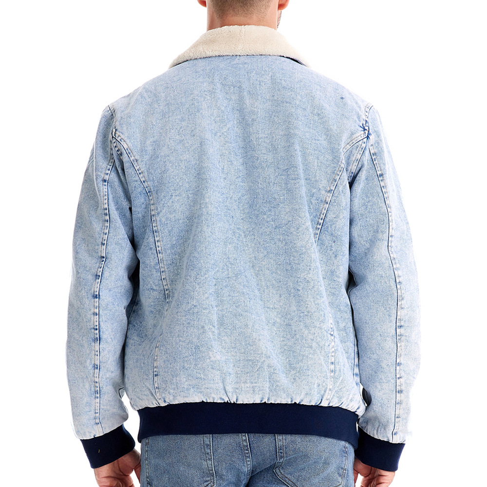 Fernando® | Jackson Denim Sherpa Jacket
