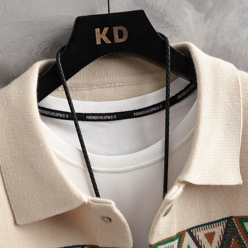 Alejandro® | Mosaic Collar Knit Jacket