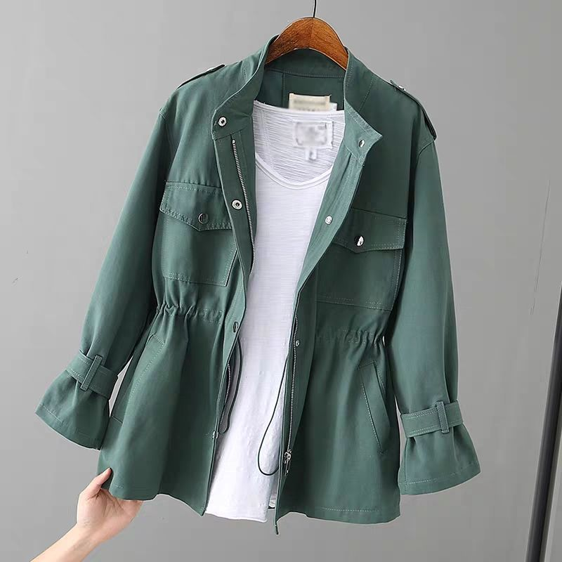 Enzo® | Heather Cinched Jacket