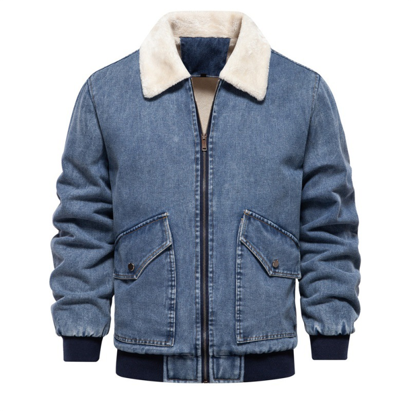 Fernando® | Jackson Denim Sherpa Jacket