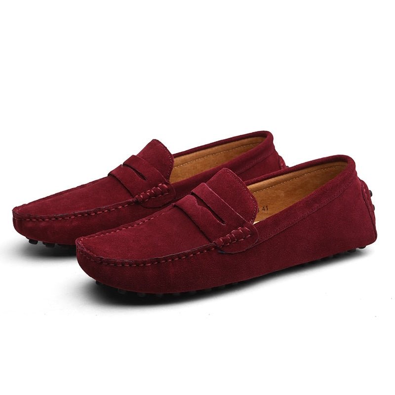 Yorick® | Men's Loafer Bordeaux Red