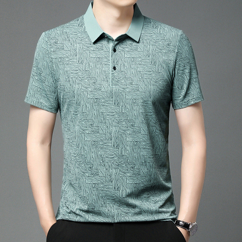 Ireneo® | Premium Geometric Polo Shirt