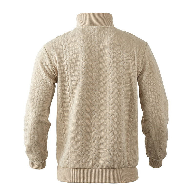 Delfín® | Brookstone Quarter Zip Sweater