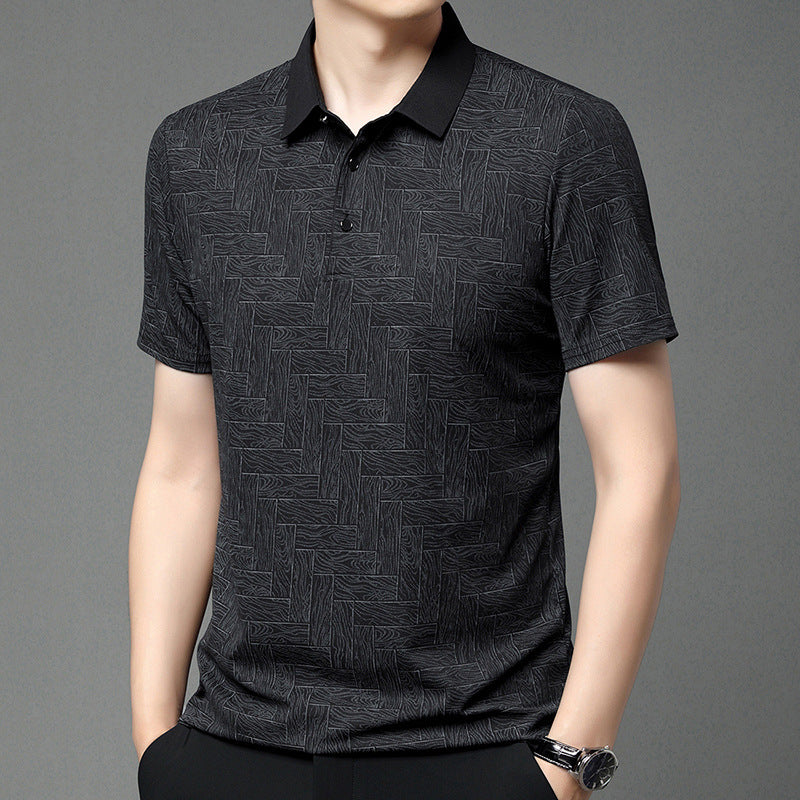 Ireneo® | Premium Geometric Polo Shirt